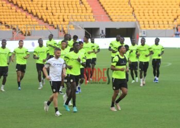 Dernier entraînement : Le groupe au complet avant le match contre Soudan du Sud