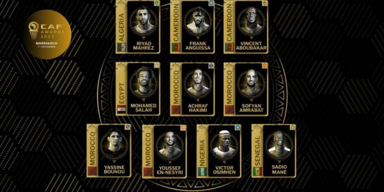 Joueur Africain de l’année : Sadio Mané et quatre marocains dans le short-liste des CAF Awards