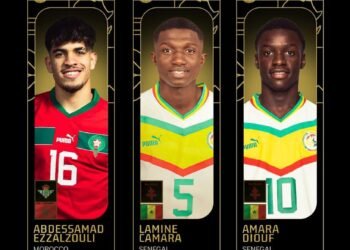 Meilleur jeune joueur : Lamine Camara et Amara Diouf parmi les 3 finalistes des CAF Awards