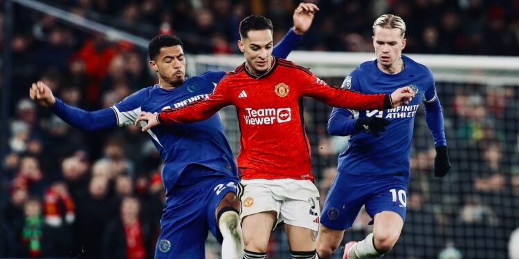 Premier League : Man United remporte le choc de la 15ème journée devant Chelsea