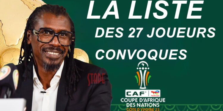 CAN CÔTE D’IVOIRE 2023 : ALIOU CISSE PUBLIE LA LISTE DES 27 JOUEURS CONVOQUES