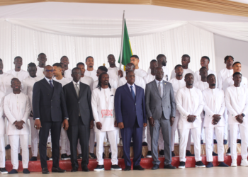 CAN 2023 -Remise du drapeau national aux Lions : Capitaine Koulibay «Manko wutitiwat Ndamli»