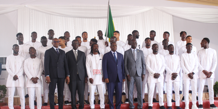 CAN 2023 -Remise du drapeau national aux Lions : Capitaine Koulibay «Manko wutitiwat Ndamli»