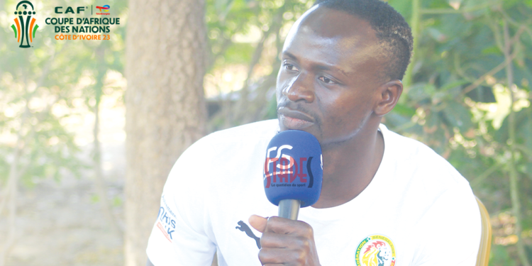 CAN 2023 – Sadio Mané, attaquant des Lions : « On veut encore gagner et gagner »