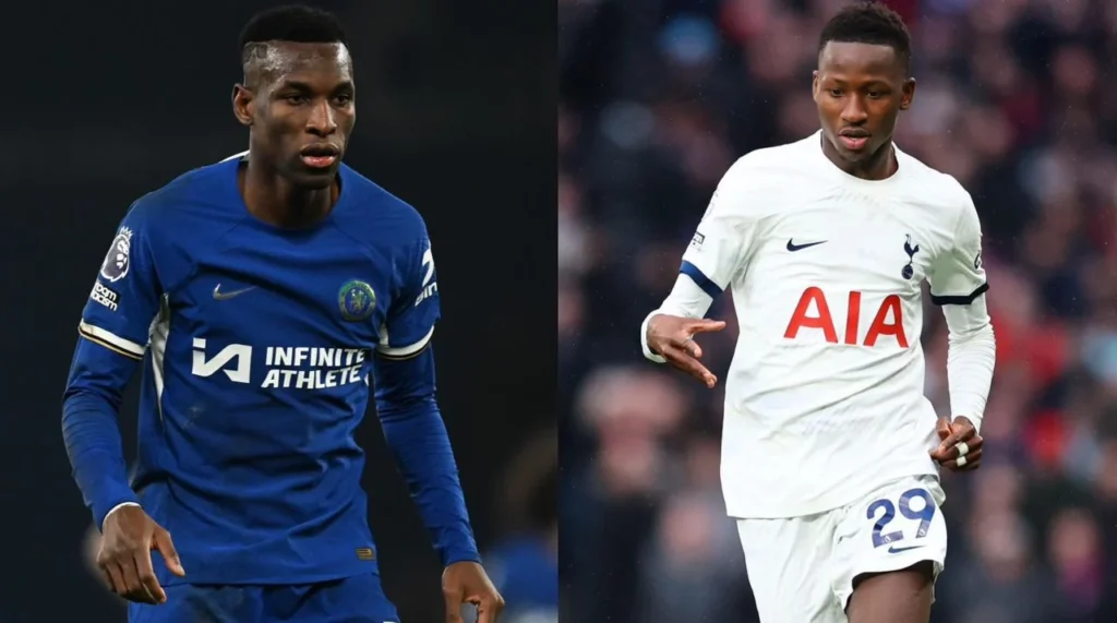 Chelsea vs Tottenham Pape Sarr