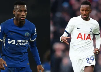 Chelsea vs Tottenham Pape Sarr