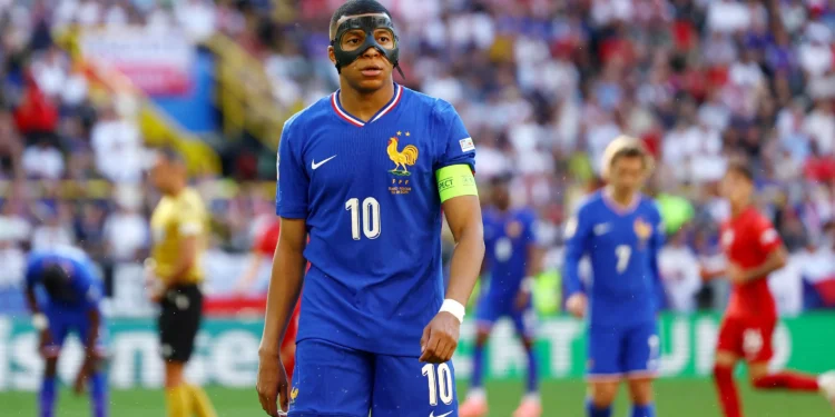 Kyllian Mbappé euro 2024